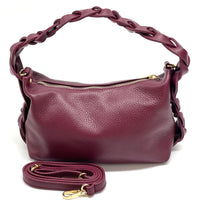 Lily Small Hobo Leather bag-4