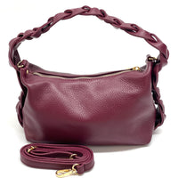 Lily Small Hobo Leather bag-4