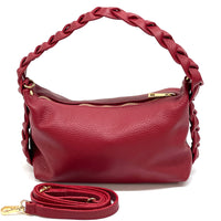 Lily Small Hobo Leather bag-16