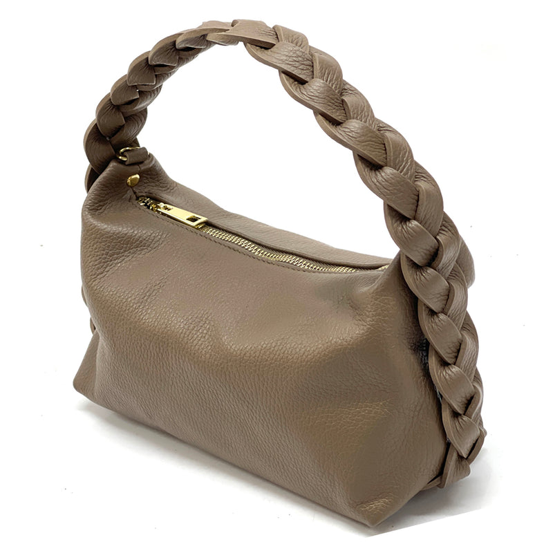 Lily Small Hobo Leather bag-20