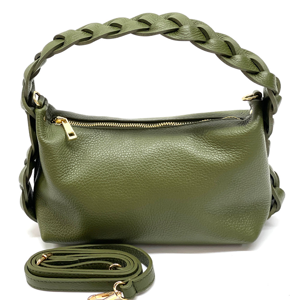 Lily Small Hobo Leather bag-23