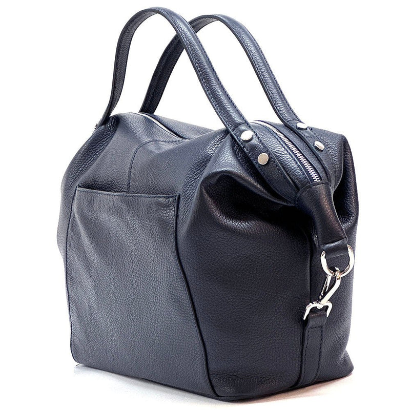 Silvana Leather Handbag: Modern Chic - Leather Italiano