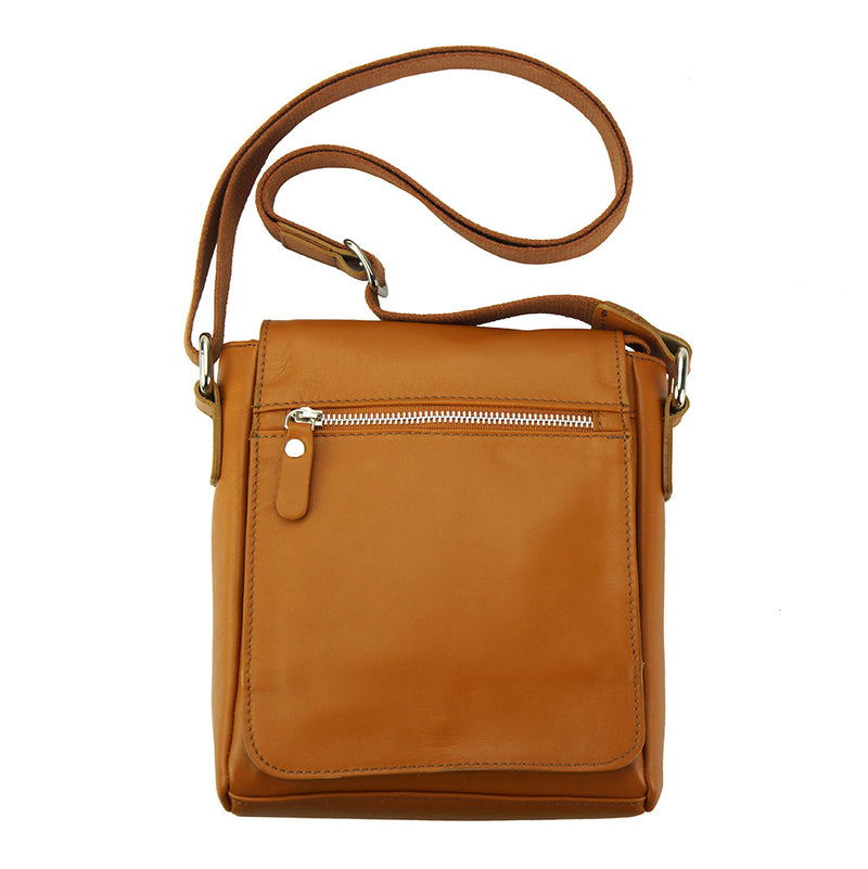 Messenger Camillo with genuine leather-9