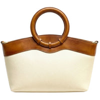 Marcella Cow Leather Top Handle Bag