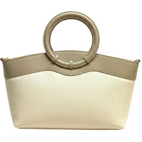 Marcella Cow Leather Top Handle Bag