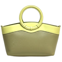 Marcella Cow Leather Top Handle Bag