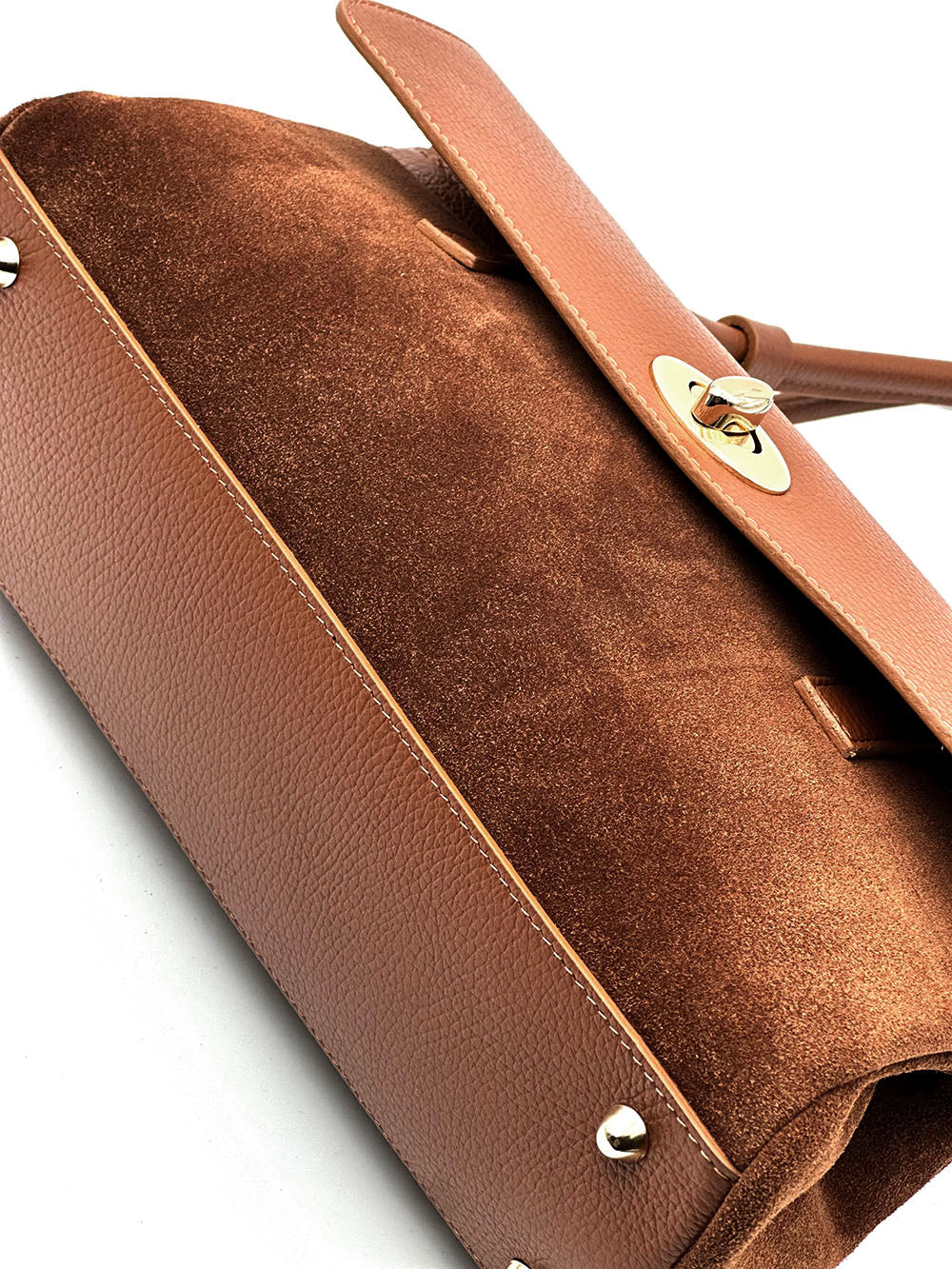 Vivienne East-West Leather Shoulder Bag