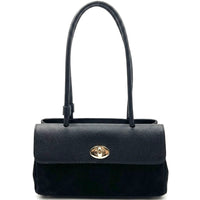 Vivienne East-West Leather Shoulder Bag