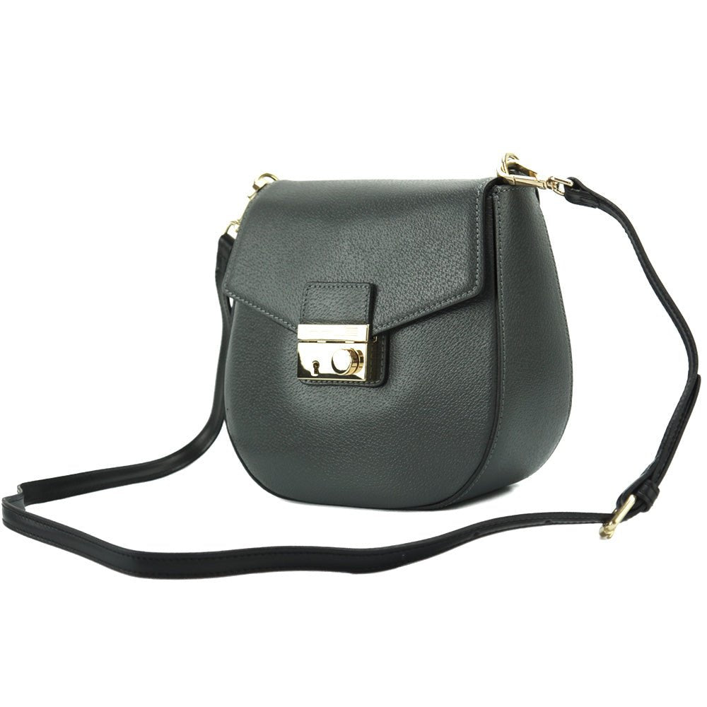 City GM cross-body leather bag - Stock-1