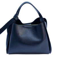 Vanessa Italian Leather Structured Handbag