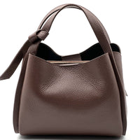 Vanessa Italian Leather Structured Handbag