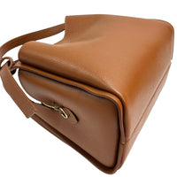 Vanessa Italian Leather Structured Handbag