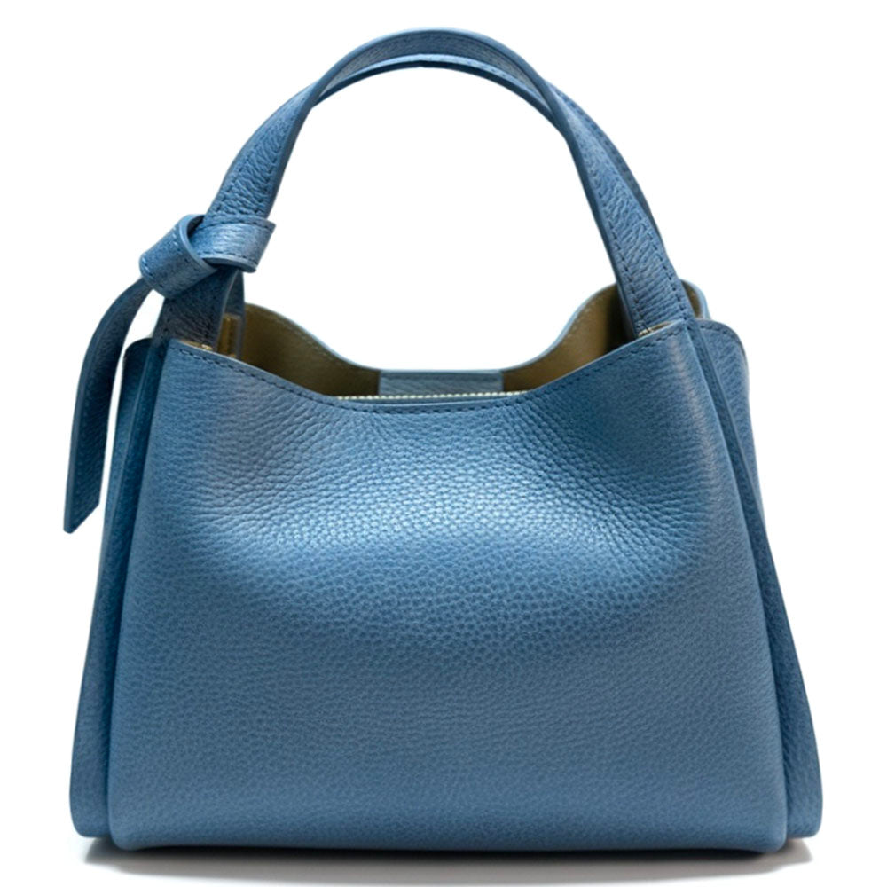 Vanessa Italian Leather Structured Handbag