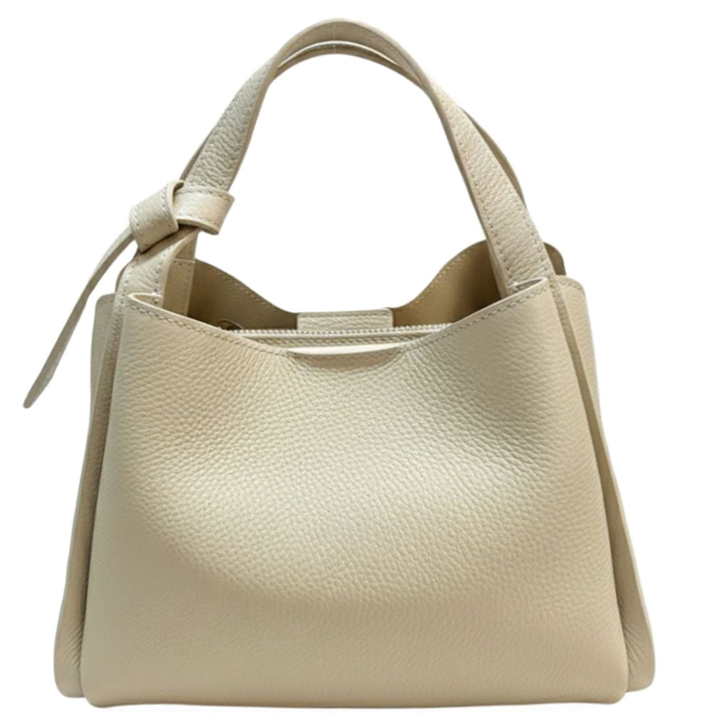 Vanessa Italian Leather Structured Handbag