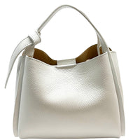 Vanessa Italian Leather Structured Handbag