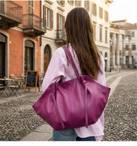 Artemide Leather Tote Bag in Cow Leather