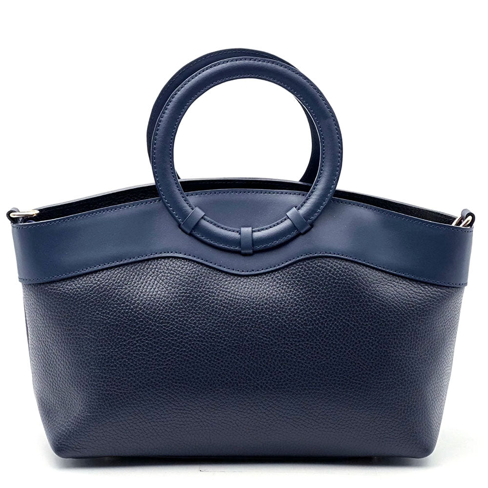 Marcella Italian Leather Top Handle Bag