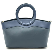 Marcella Italian Leather Top Handle Bag