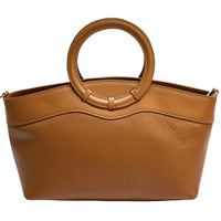 Marcella Italian Leather Top Handle Bag