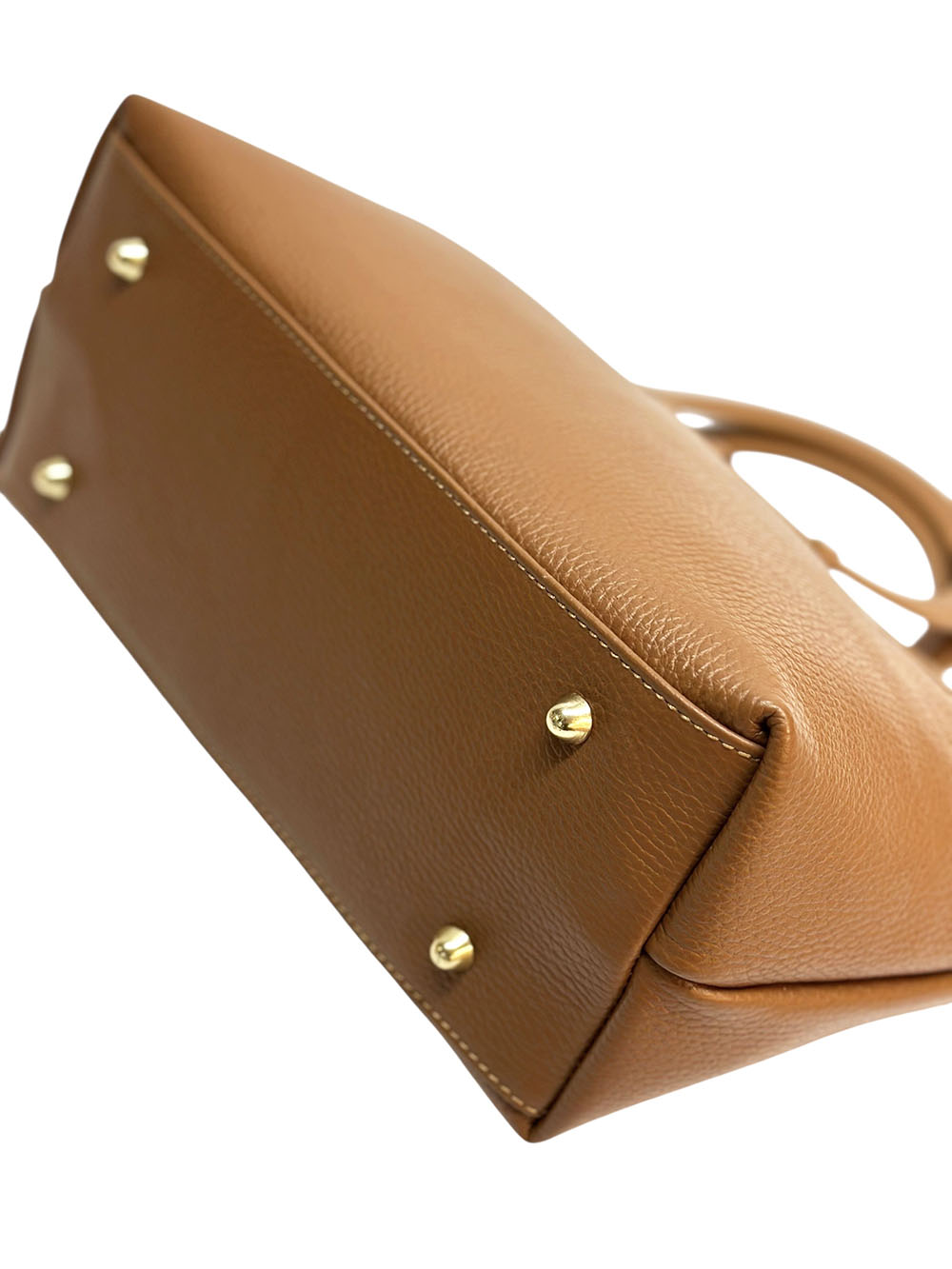 Marcella Italian Leather Top Handle Bag
