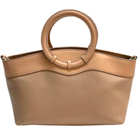 Marcella Italian Leather Top Handle Bag