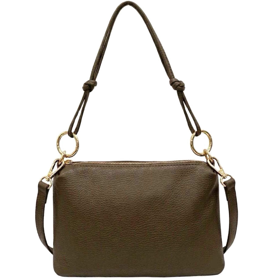 Neriva Soft Cow Leather Mini Shoulder and Crossbody Bag