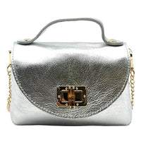 Lorenetta Cow Leather Mini Top Handle Bag