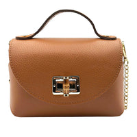 Lorenetta Cow Leather Mini Top Handle Bag