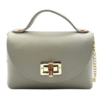 Lorenetta Cow Leather Mini Top Handle Bag
