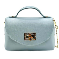 Lorenetta Cow Leather Mini Top Handle Bag