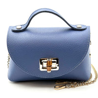 Lorenetta Cow Leather Mini Top Handle Bag