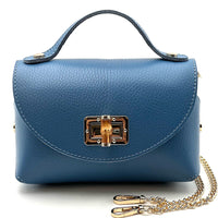 Lorenetta Cow Leather Mini Top Handle Bag