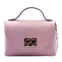 Lorenetta Cow Leather Mini Top Handle Bag