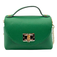 Lorenetta Cow Leather Mini Top Handle Bag