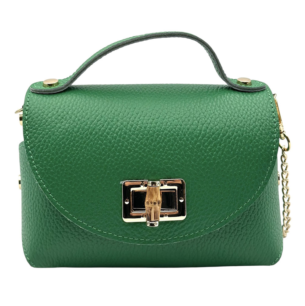 Lorenetta Cow Leather Mini Top Handle Bag