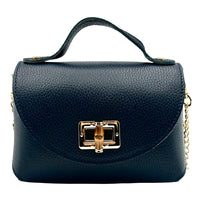 Lorenetta Cow Leather Mini Top Handle Bag