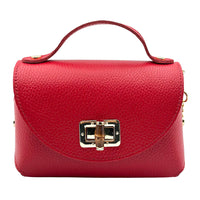 Lorenetta Cow Leather Mini Top Handle Bag