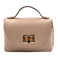 Lorenetta Cow Leather Mini Top Handle Bag