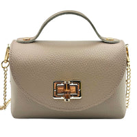 Lorenetta Cow Leather Mini Top Handle Bag