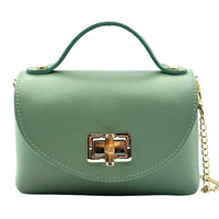 Lorenetta Cow Leather Mini Top Handle Bag