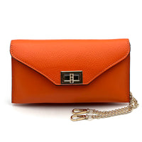 Teodora Italian Leather Evening Clutch Bag