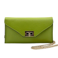 Teodora Italian Leather Evening Clutch Bag