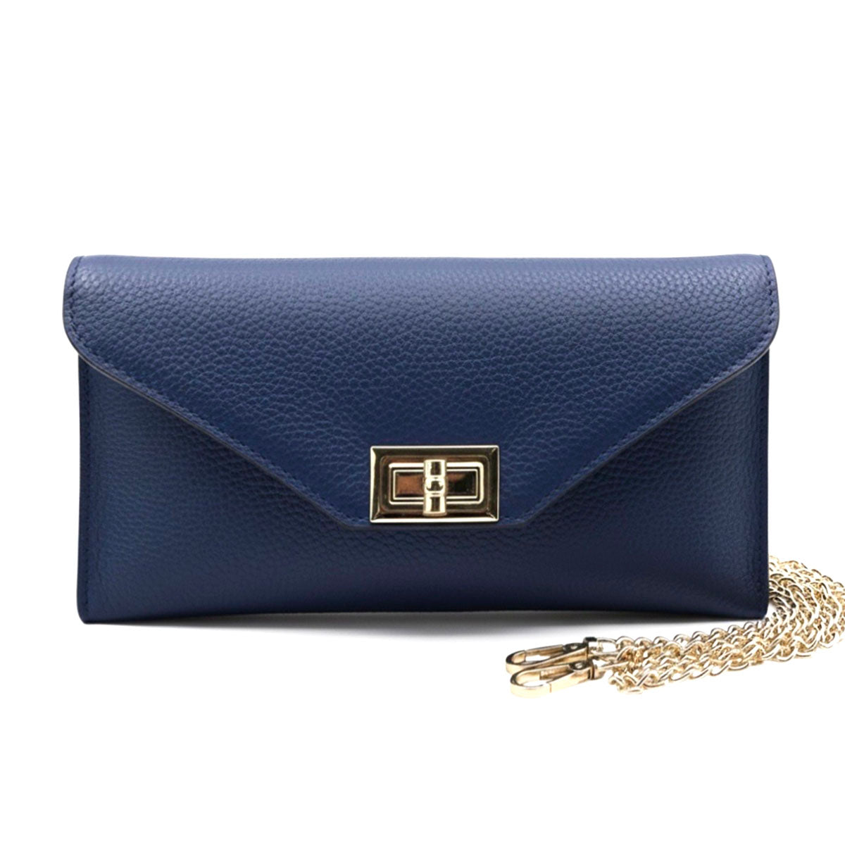 Teodora Italian Leather Evening Clutch Bag