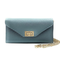 Teodora Italian Leather Evening Clutch Bag