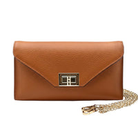 Teodora Italian Leather Evening Clutch Bag