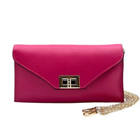 Teodora Italian Leather Evening Clutch Bag