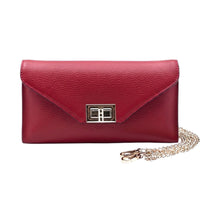 Teodora Italian Leather Evening Clutch Bag