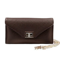 Teodora Italian Leather Evening Clutch Bag