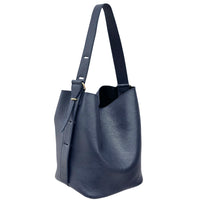 Ischia Dollaro Italian Leather Shoulder Bag