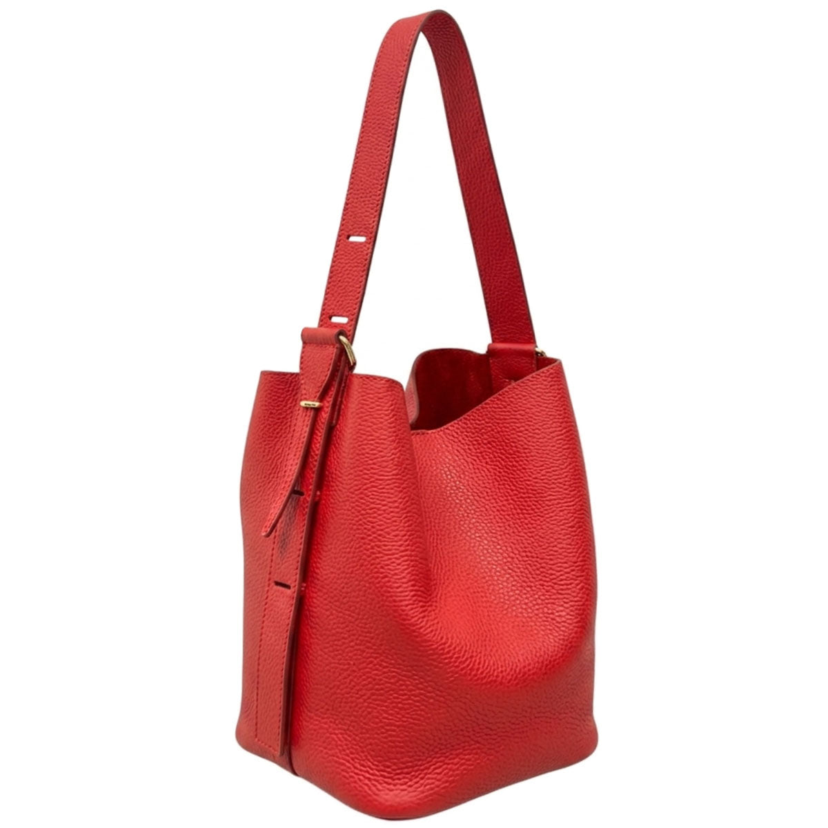 Ischia Dollaro Italian Leather Shoulder Bag